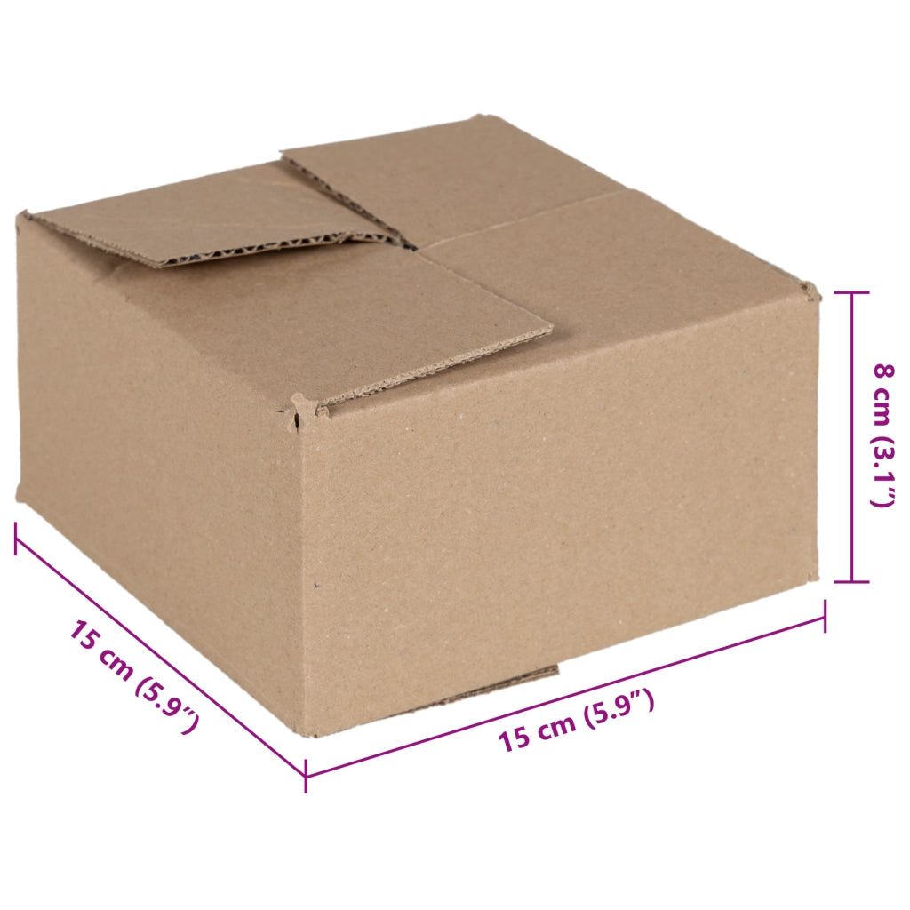 Scatola Pieghevole 50 pcs 15x15x8 cm Cartone
