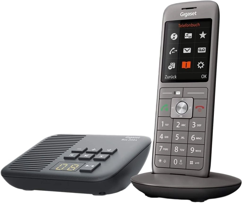 Gigaset s30852 h2824 14-B111 cordless Antracite/Nero [Germania] [Versione tedesca]