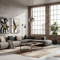 Lampada Pensile Di Vetro Nero Loft APP558-1CP 25cm