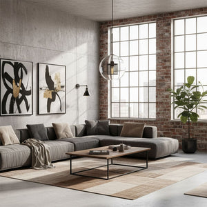 Lampada Pensile Di Vetro Nero Loft APP558-1CP 25cm