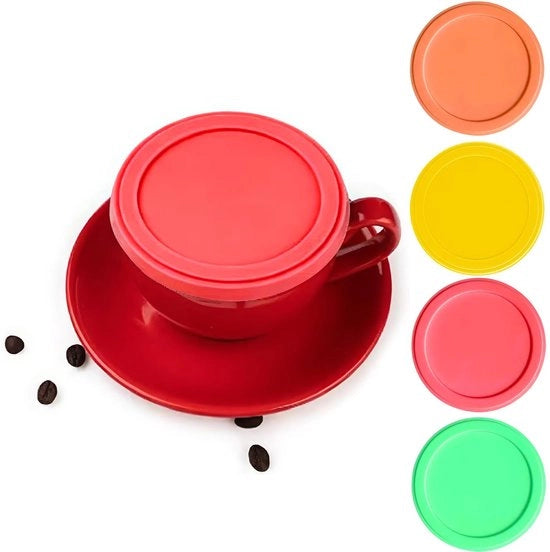 Siliconi Dadi Detersivi - 4 Pezzi - Silicone per Cibi - Ermetici - Imprermeabili - Stoffi - Flessibili e Facili da Pulire - Dadi per Contenitori