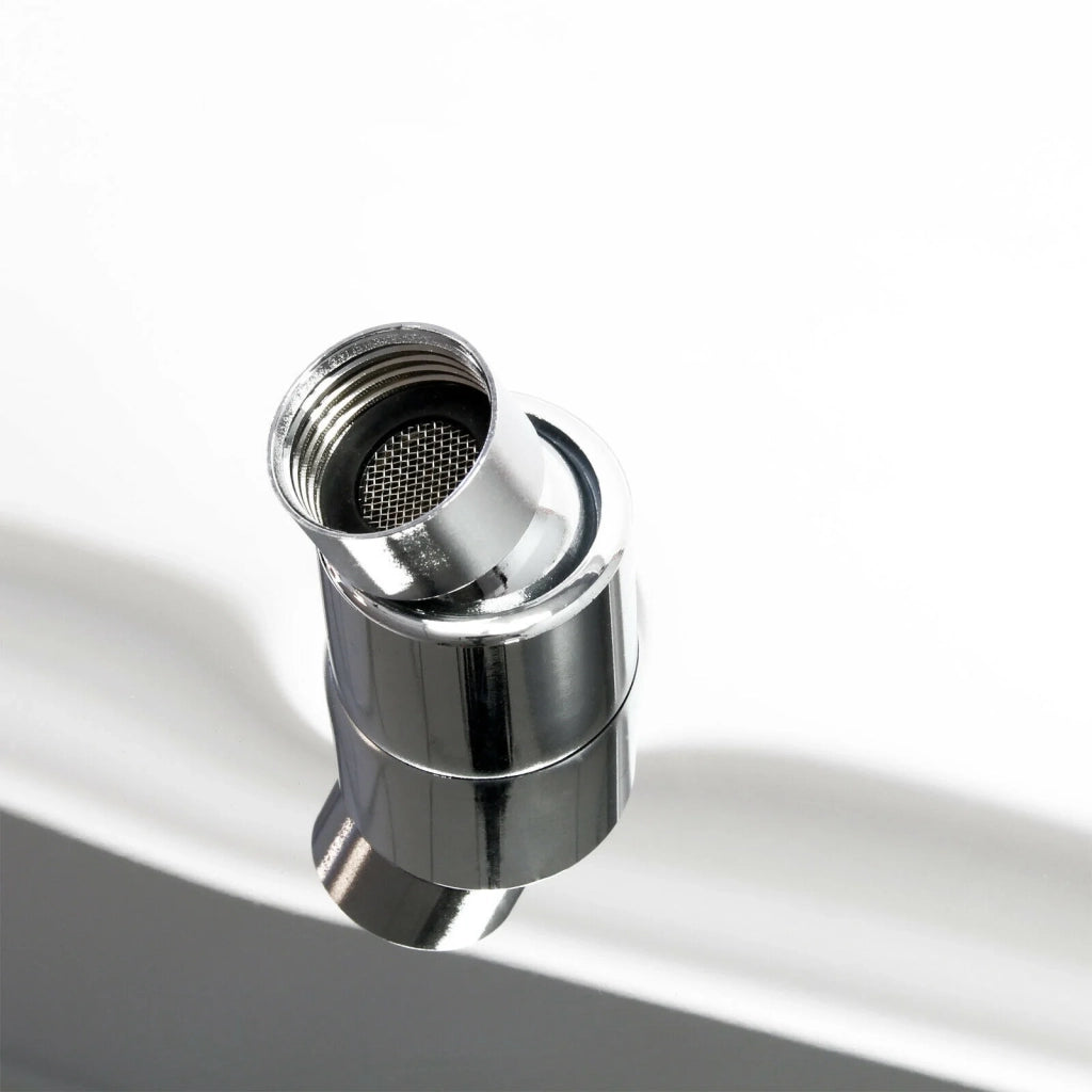 Soffione doccia quadrato con getto a pioggia 40 x 40 cm acciaio inox 16_0000627