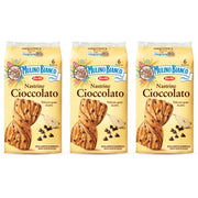 Mulino bianco nastrine con gocce di cioccolato 3 confezioni da 240 gr
