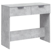 Tavolino da salotto | Tavolino da caff¨¨ | Tavolino da Soggiorno Grigio Cemento 90x36x75cm Legno Multistrato