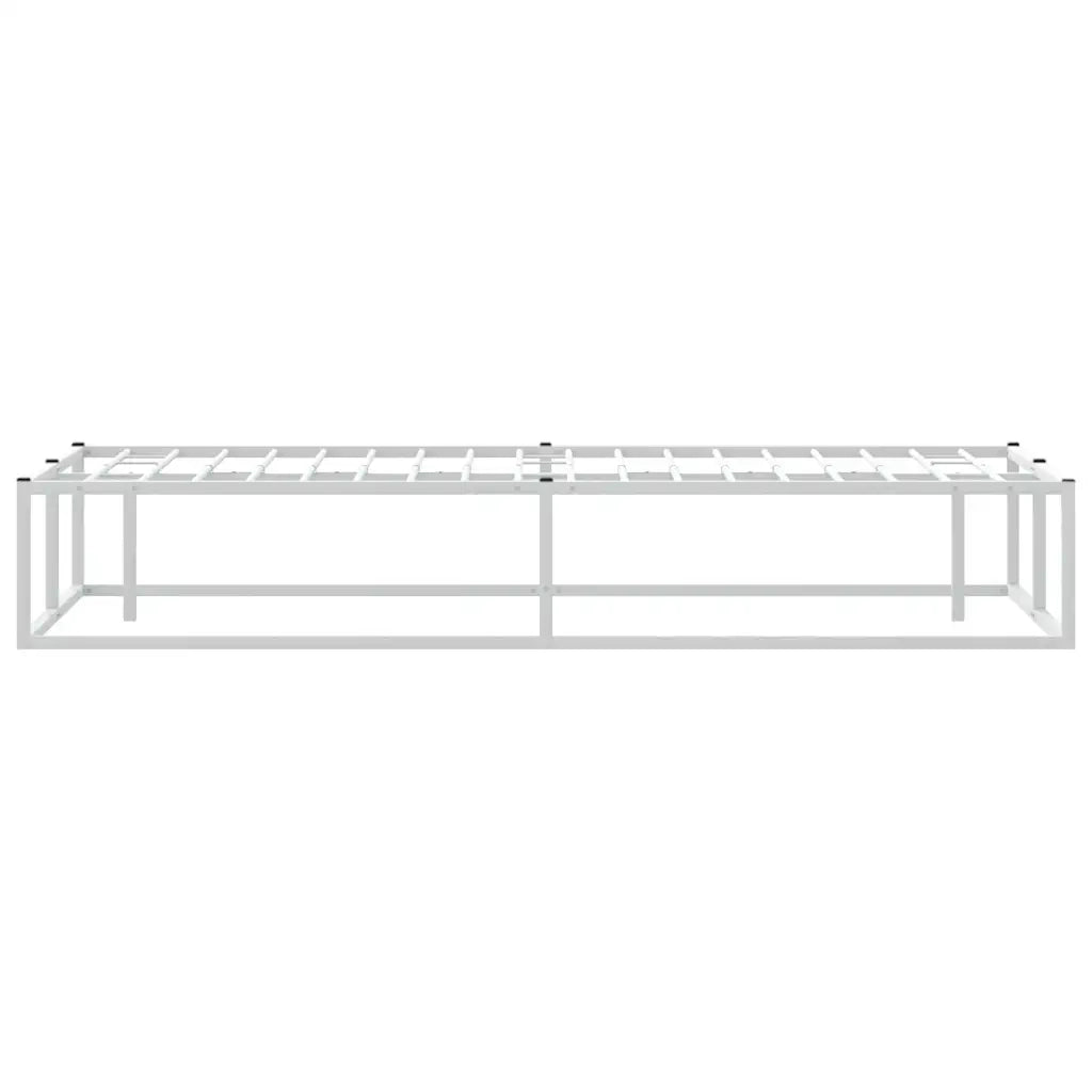 Giroletto senza Materasso Bianco 140x200 cm in Metallo 4017425