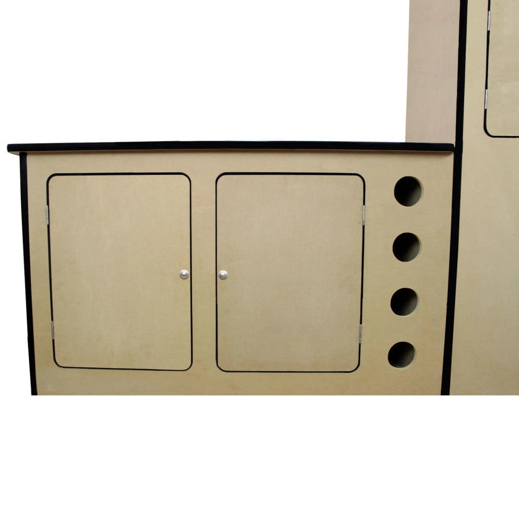 Cucina da Camper in MDF & 11mq Moquette Furgoni 5 Spray Adesivi GRATIS Antracite