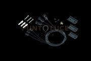 KIT SOSPENSIONE PER BINARIO CIRCOLARE RING SUPERFICIE NERO H.190CM