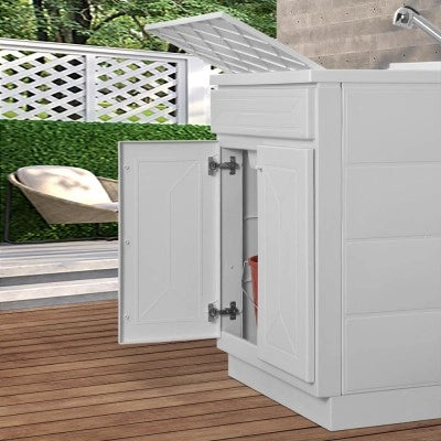 Asse lavapanni 36,6x40,8 cm in PVC per lavatoio in resina 45x60 cm