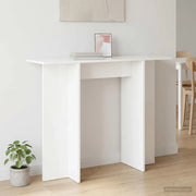 Tavolo consolle Bianco 100 x 30 x 75 cm Legno ingegnerizzato