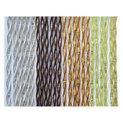 TENDA ELICOIDALE 'LUNA' cm. 100 x 220 - avana/traspar.  - MADE IN ITALY