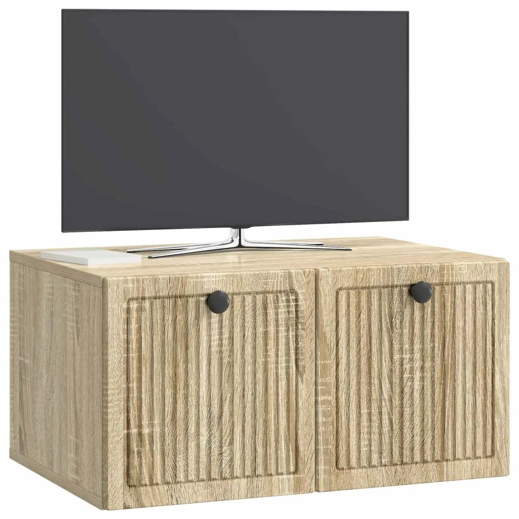 Mobile Porta TV da Muro Rovere Sonoma 59,5 x 41 x 30 cm