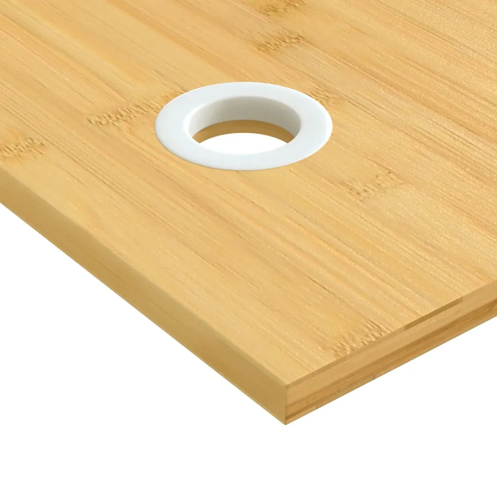 Piano Scrivania 100x60x1,5 cm in BambÃ¹cod mxl 105739