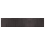 Tappeto del soggiorno | Tappeto Rettangolare Marrone Scuro 60x300 cm in Bamb¨´