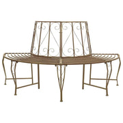 Panchina per Alberi 4-Numero di posti 160 x 80 x 89 cm Acciaio 42029502