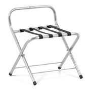 Portavaligie pieghevole per hotel (55x45x64cm capacità di carico 50kg acciaio inossidabile di alta qualità) 14_0004442