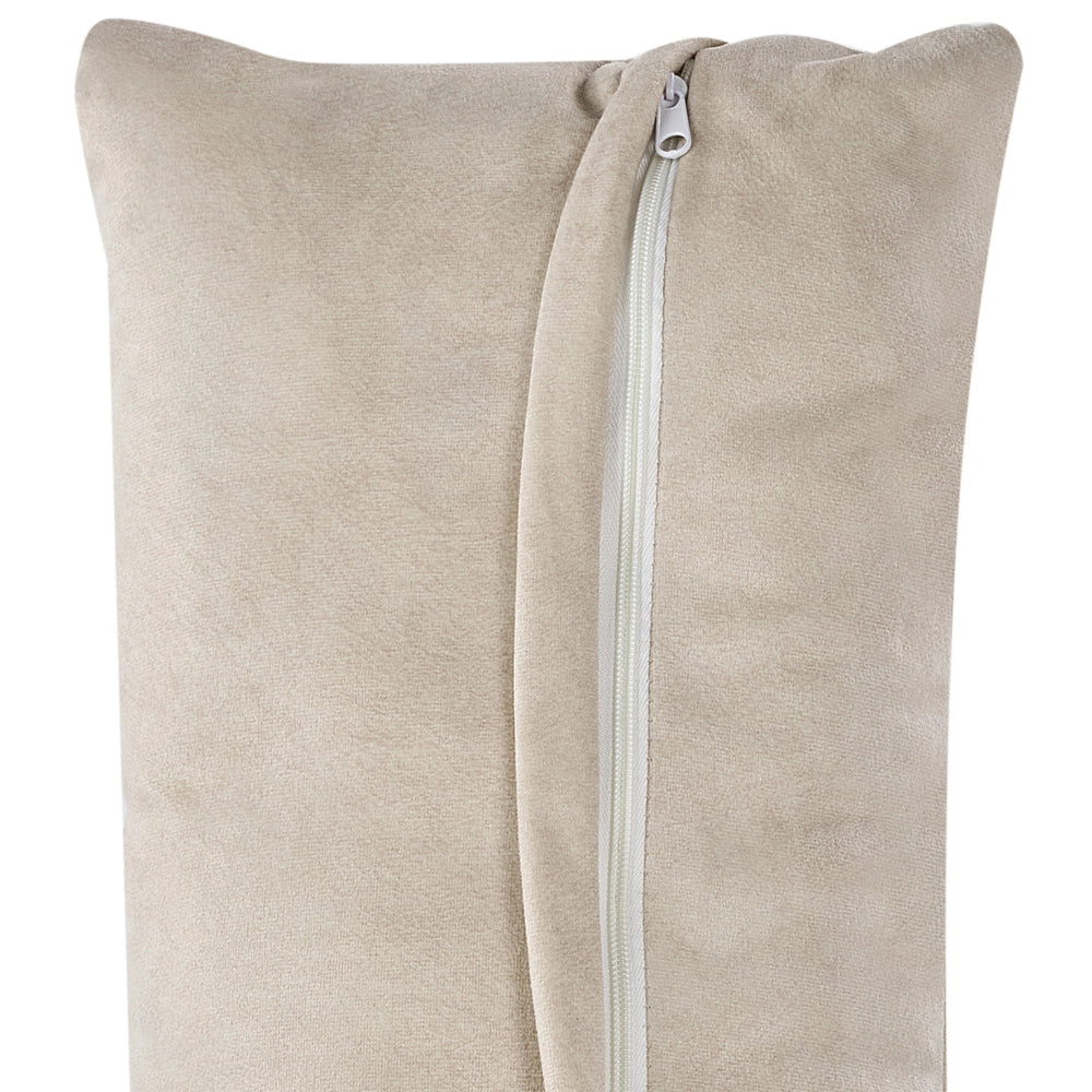 Divano componibile a 2 posti senza braccioli Divano componibile in velluto beige con gambe nere Soggiorno moderno