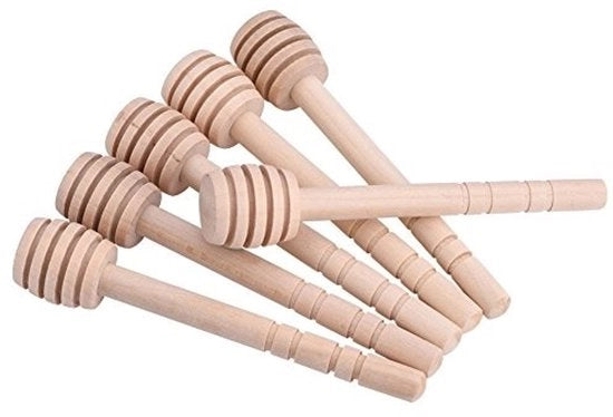Set di 50 pezzi di pennello di affilatura in legno - 10 cm - Manico antiscivolo - Facile da pulire - Utensile da cucina sostenibile