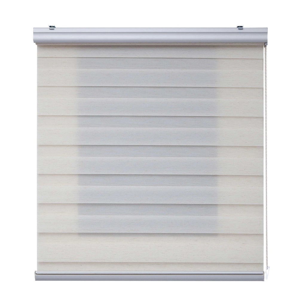 Tenda a Rullo giorno / notte Premium Con Finiture premium Lino 100x250 cm