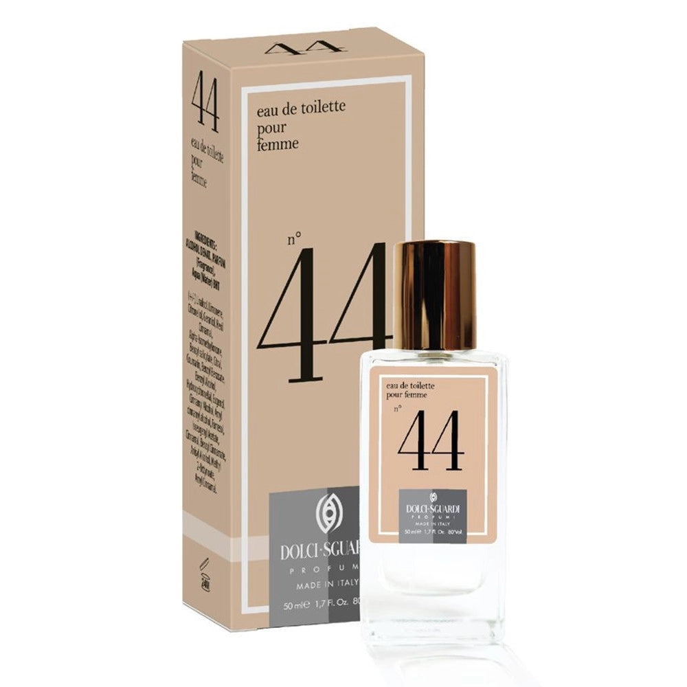 Trade Shop - Profumo Corpo Eau De Toilette Da Donna N°44 Da 50 Ml Fragranza Raffinata Fresca 009258 -