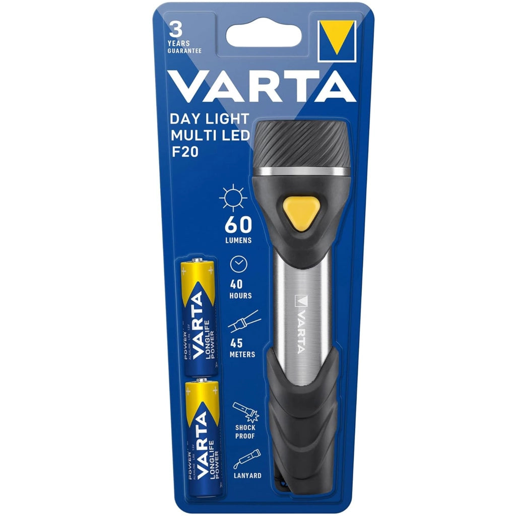 Torcia LED Day Light Multi Varta LED 9 2XSTILO Aa Incluse
