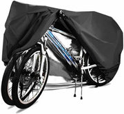 Cesti per bicicletta - Cesti per 1 o 2 biciclette - Cesti per bicicletta acqua-resistenti con protezione UV per esterno - Con foro di chiusura - Protezione contro sole e polvere - Adatto per mountain bike - 200x85x110cm