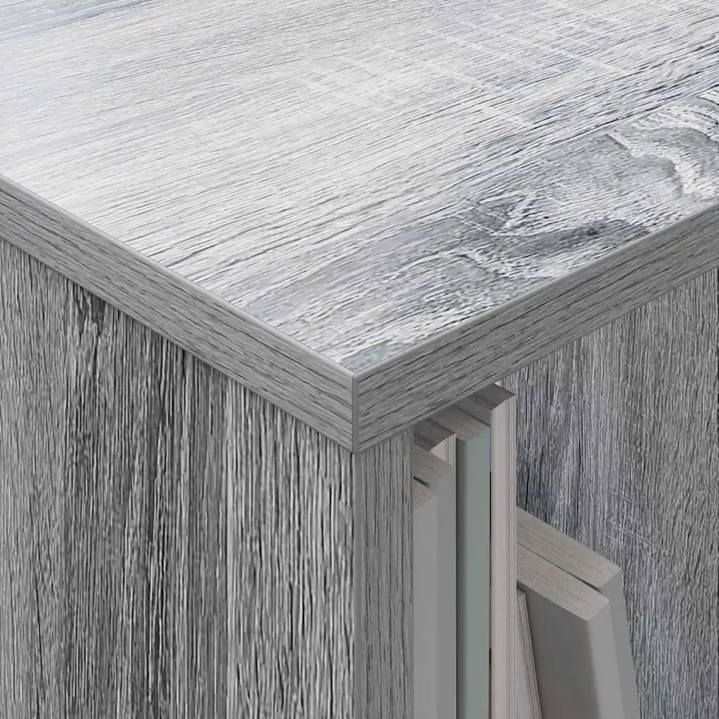 Scaffale per riviste Grigio Sonoma 102 x 30 x 45 cm CFW6812109