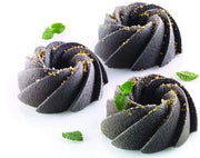 Forme per biscotti a spirale diametro 47 h 20 mm - Accessori professionali per la panetteria natalizia - Forme per singoli biscotti per forno a bagno maria