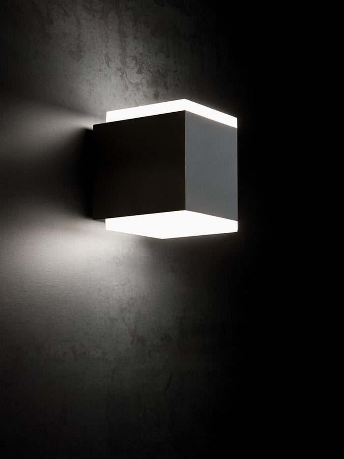 Applique da Esterno a LED 6W+6W 4000K Sovil Grigio