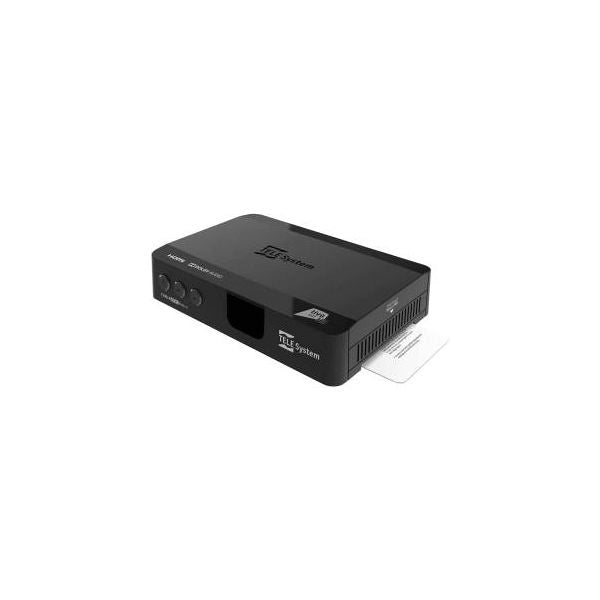 Tele system decoder dvb-s2 ts9018 hevc tivusat fhd 10bit hdmi/usb/lan - 58010097