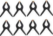 Fissaggi per tende - 8 pezzi - clip per tende - 9,5*7*3,5cm - fissaggi di plastica - fissaggio per il fissaggio di materiali per tende - clip per tende di copertura