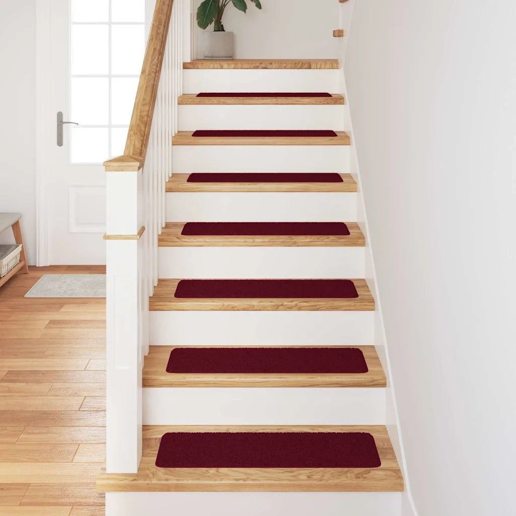 Tappetini Antiscivolo per Scale 15 pz | Gradini per Scale Bord¨° 75 x 20 cm PP