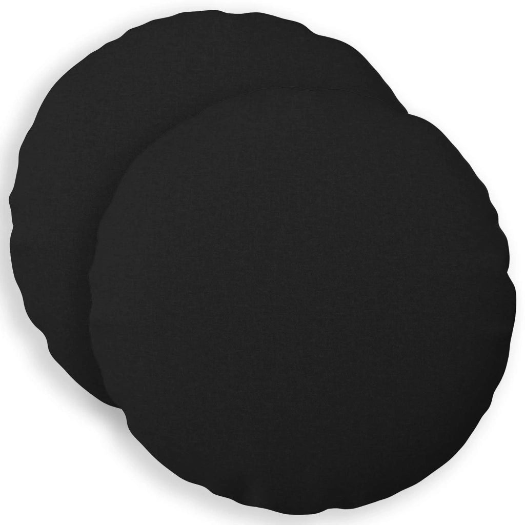 Federa 2 pcs HEERLEN Nero Ø 40 cm 922181