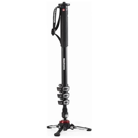 Manfrotto mvmxproa4 monopiede per fotocamera alluminio 1/4, 3/8 nero