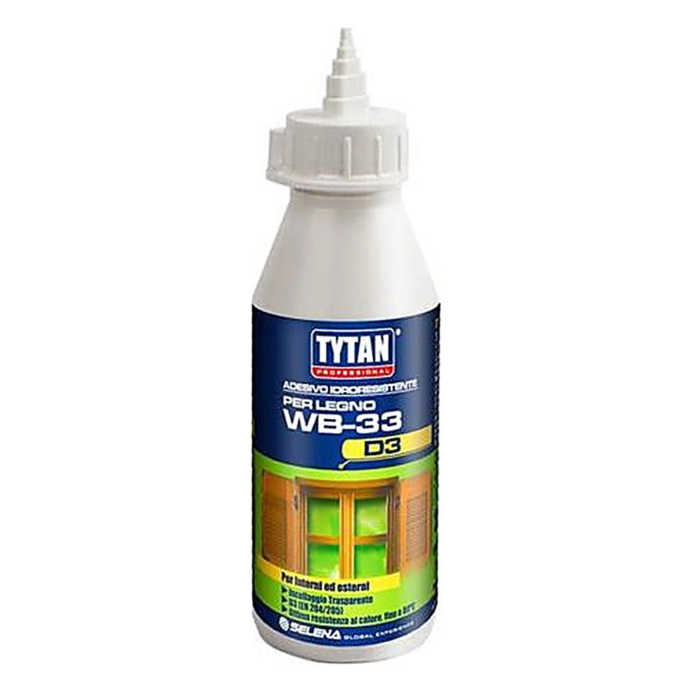 Colla vinilica impermeabile tytan wb-33 d3 da 200 g