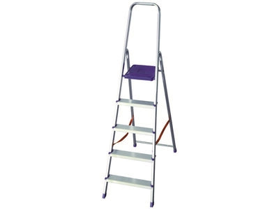 SCALA scaletto in alluminio Facal 7 gradini DOMUS K100 leggera rinforzata 100kg