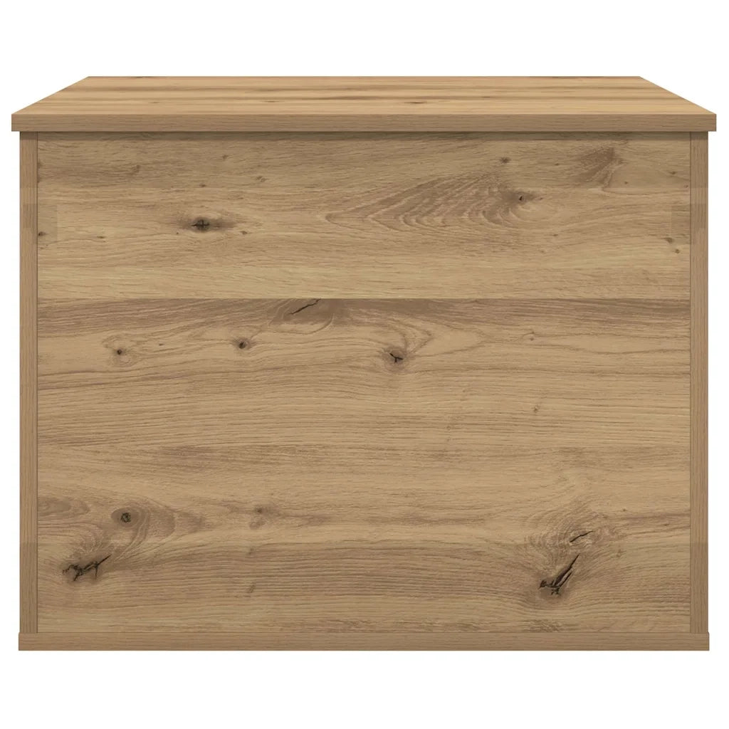 Scatola di Stoccaggio rovere artigianale 60 x 42 x 46 cm 862289