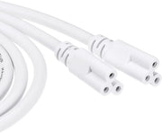 Cavo di collegamento LED a doppio fine per tubi T5 e T8, lunghezza 1 metro.
