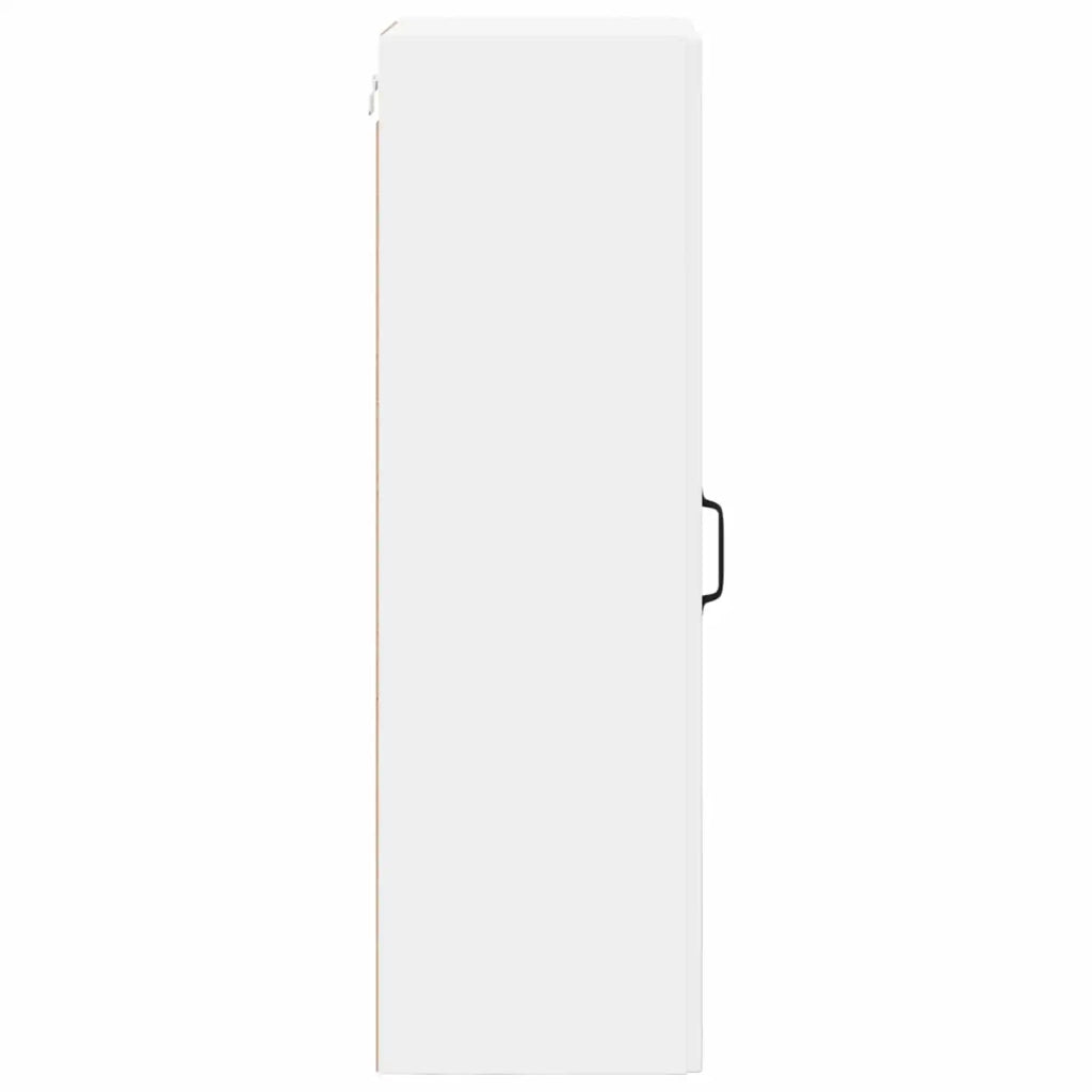 Mobile in vetro da parete LUCCA Bianco 40 x 31 x 100 cm 885095