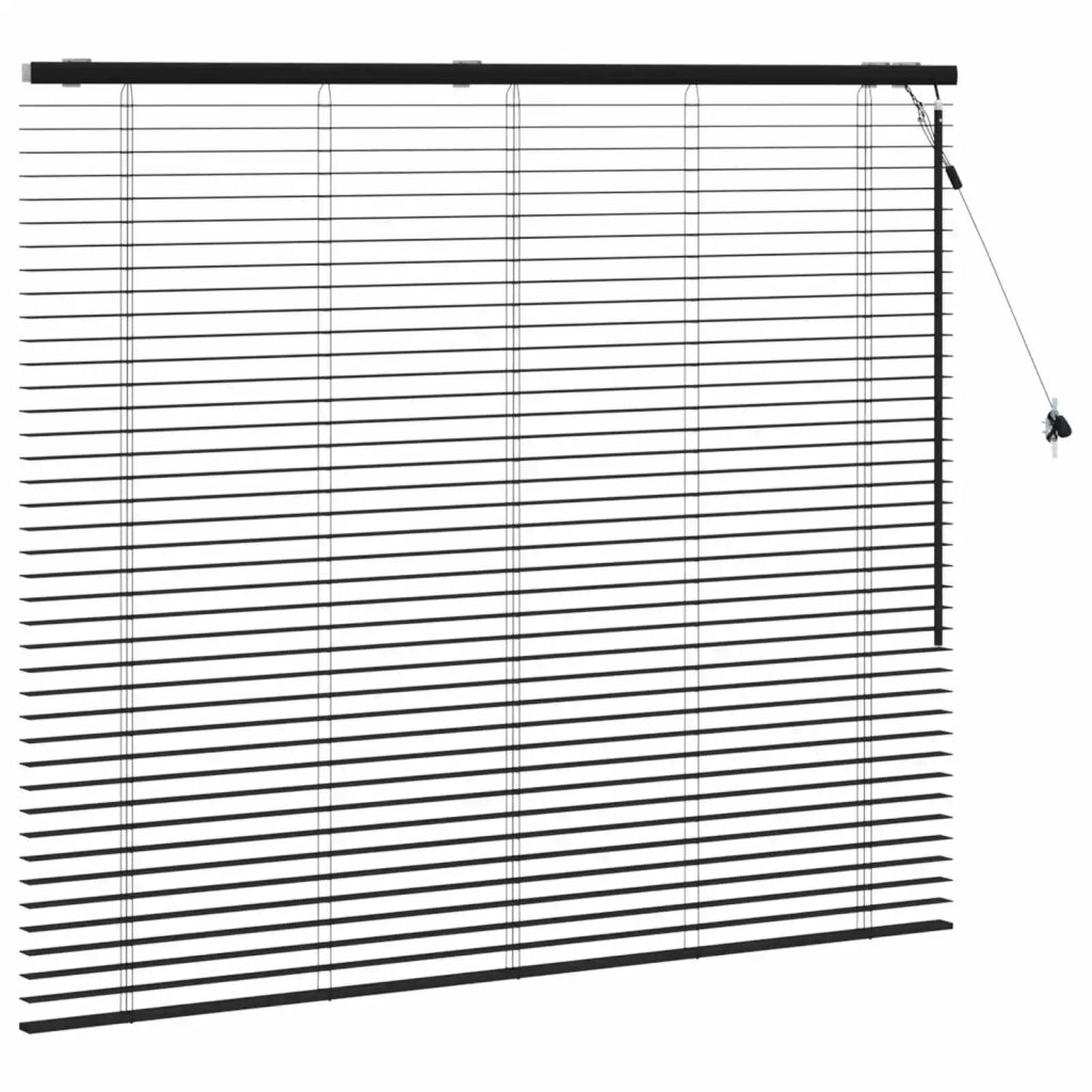 Tenda Veneziana Nero 145 x 130 cm 35 mm 42015475