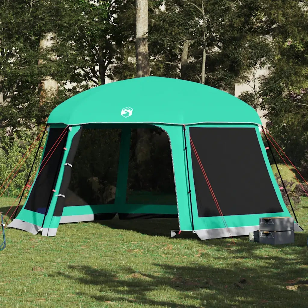 Tenda da piscina con Patta Rimovibile&Pareti in Rete-Tenda per Piscina 512x458 cm 608174