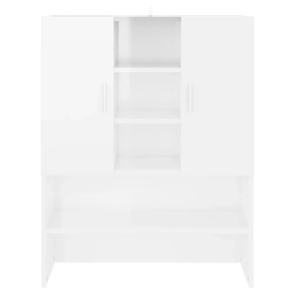 Mobile per Lavatrice Bianco Lucido 70,5x25,5x90 cmcod mxl 73122