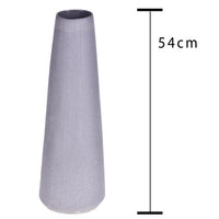 Vaso Cachepot Grey in Ceramica H 54 cm