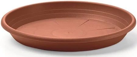 SOTTOVASO 'CILINDRO' Ø 32 cm (vaso Ø 45) - colore terracotta