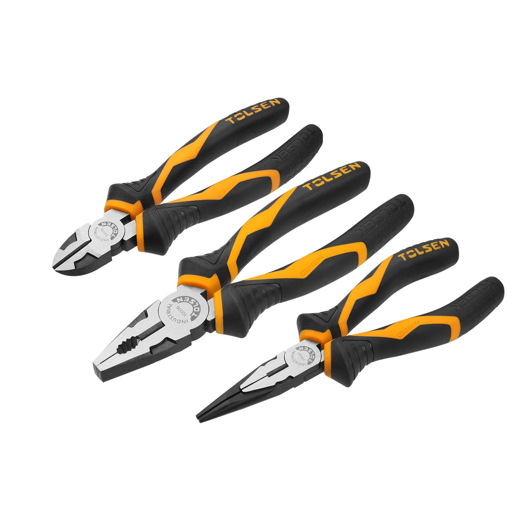 Set 3 Pz Pinze Da Lavoro Miste - 10410T
