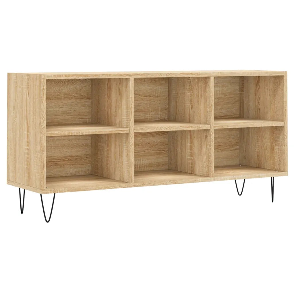 vidaXL Mobile Porta TV Rovere Sonoma 103,5x30x50 cm Legno Multistrato