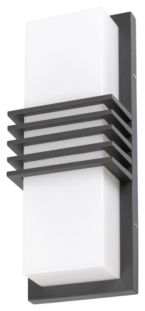 Applique esterno moderno LED 12W antracite Rodez Rabalux