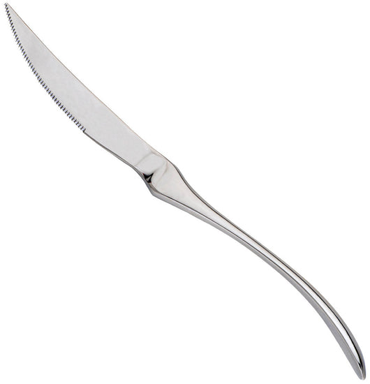 Set 6 Coltelli da Tavola Lama Seghettata in Acciaio Inox Trek