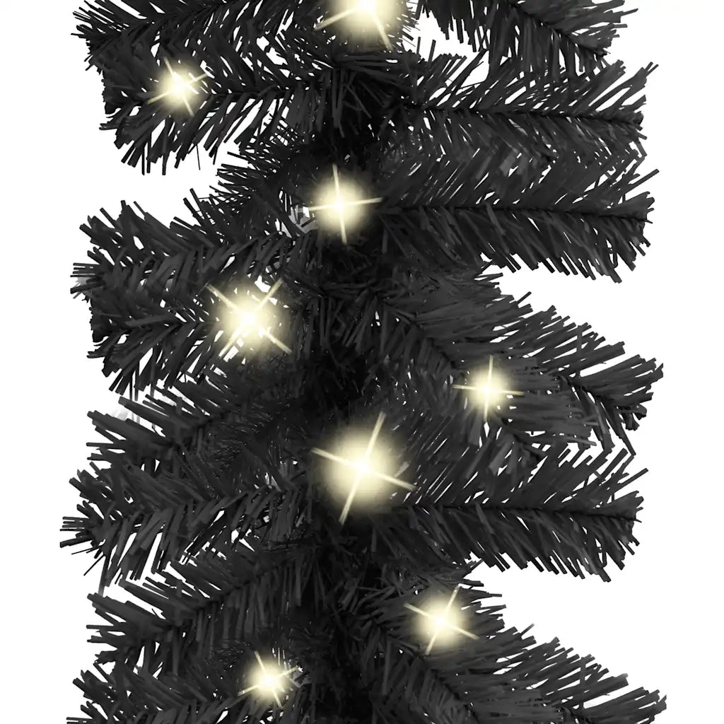 Ghirlanda Natalizia con Luci a LED 20 m Nera CFW6459821