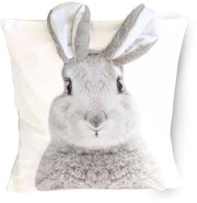 Copriorecchio in 3D 40x40 cm - Orecchie di peluche - Decorativo - Copriorecchio per divano - Copriorecchio per cuscino - Cuscino morbido