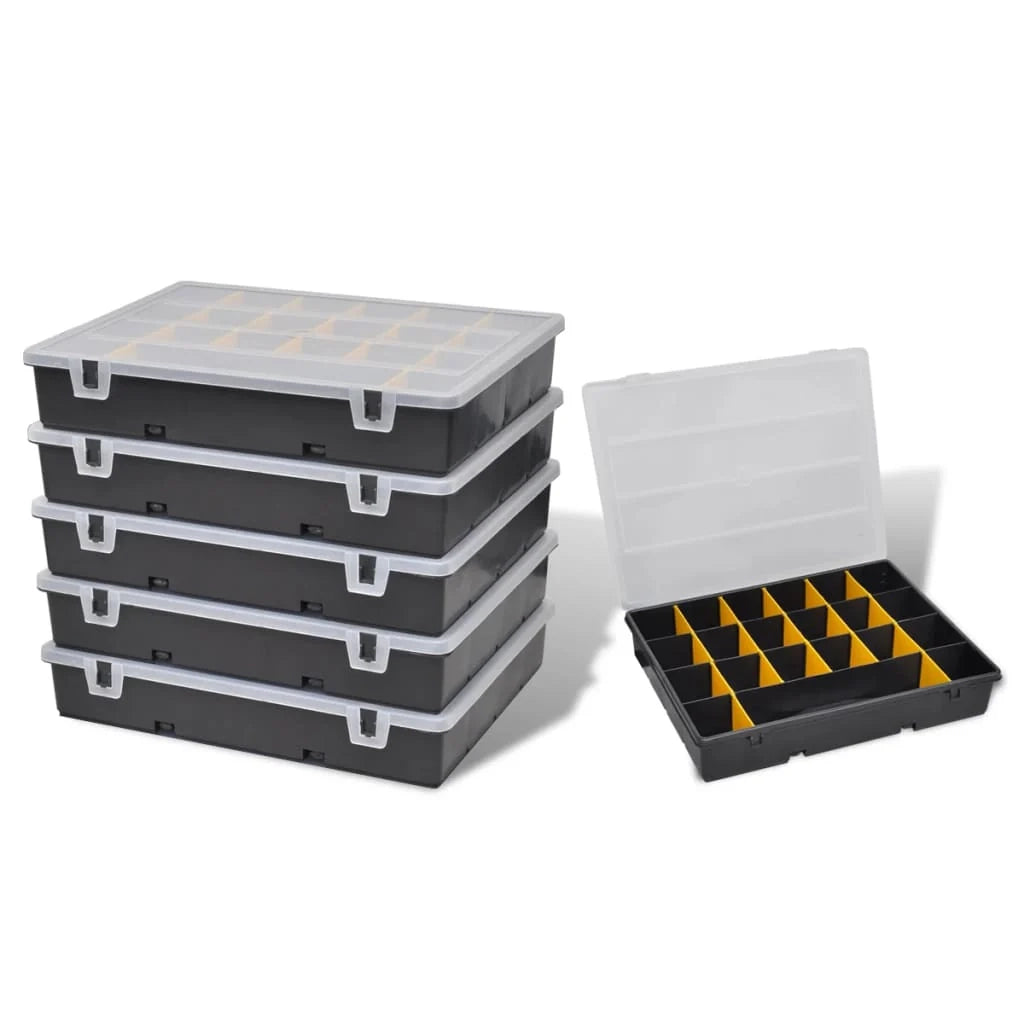 Set di 6 valigie portaoggetti con scomparti portautensili 02_0003218